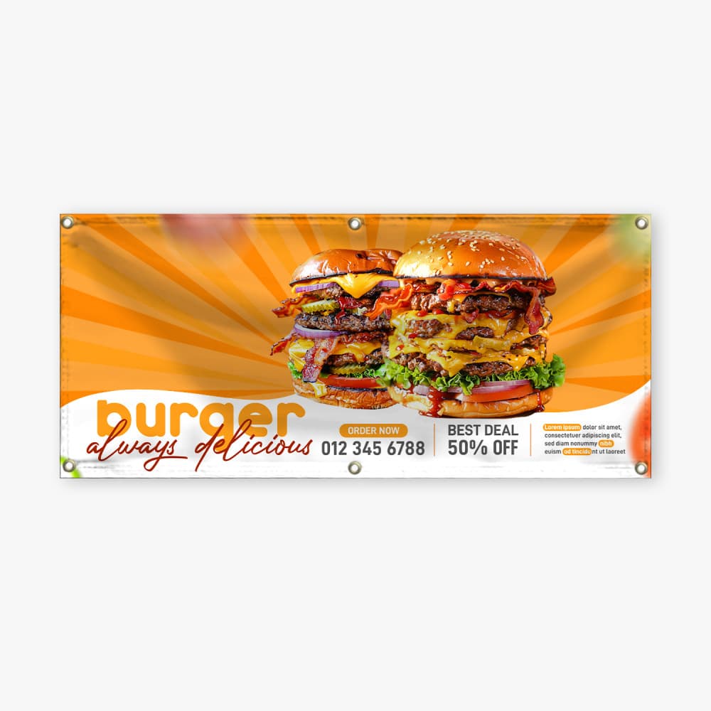 13oz Vinyl Banner view 2